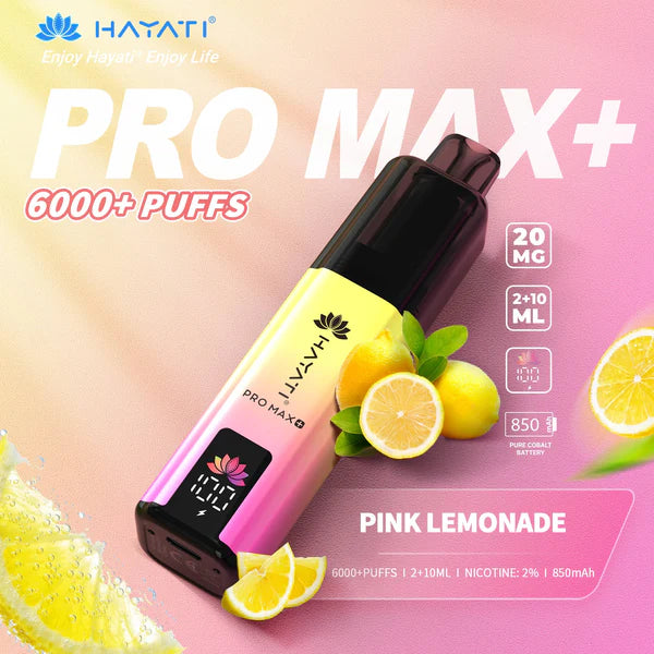Hayati Pro Max Plus 6k Prefilled Pod kit - Starting From £6.79