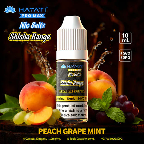 Hayati Pro Max Nic Salt Shisha Range