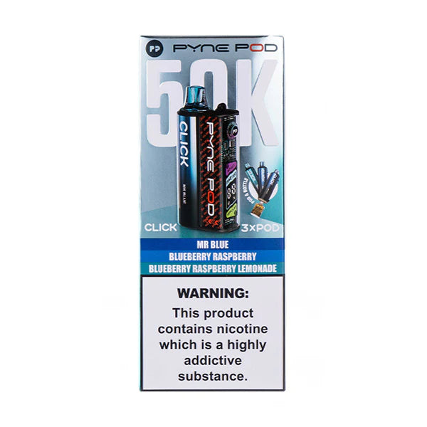 Pyne Pod Click 50K Prefilled Pod Kit 50,000 Puffs - From £11.50