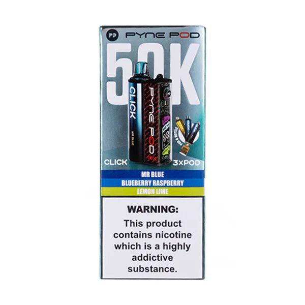 Pyne Pod Click 50K Puffs Prefilled Pod Kit - Starting From £11.50
