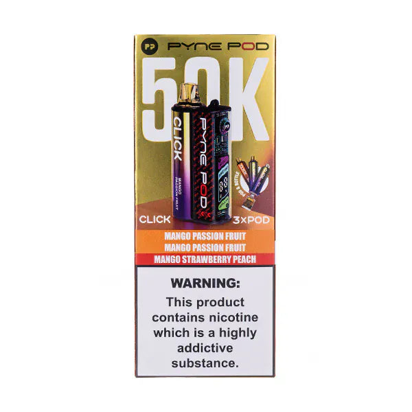 Pyne Pod Click 50K Puffs Prefilled Box of 5