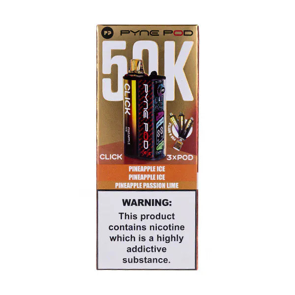 Pyne Pod Click 50K Puffs Prefilled Box of 5