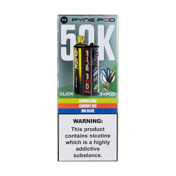 Pyne Pod Click 50K Puffs Prefilled Box of 5