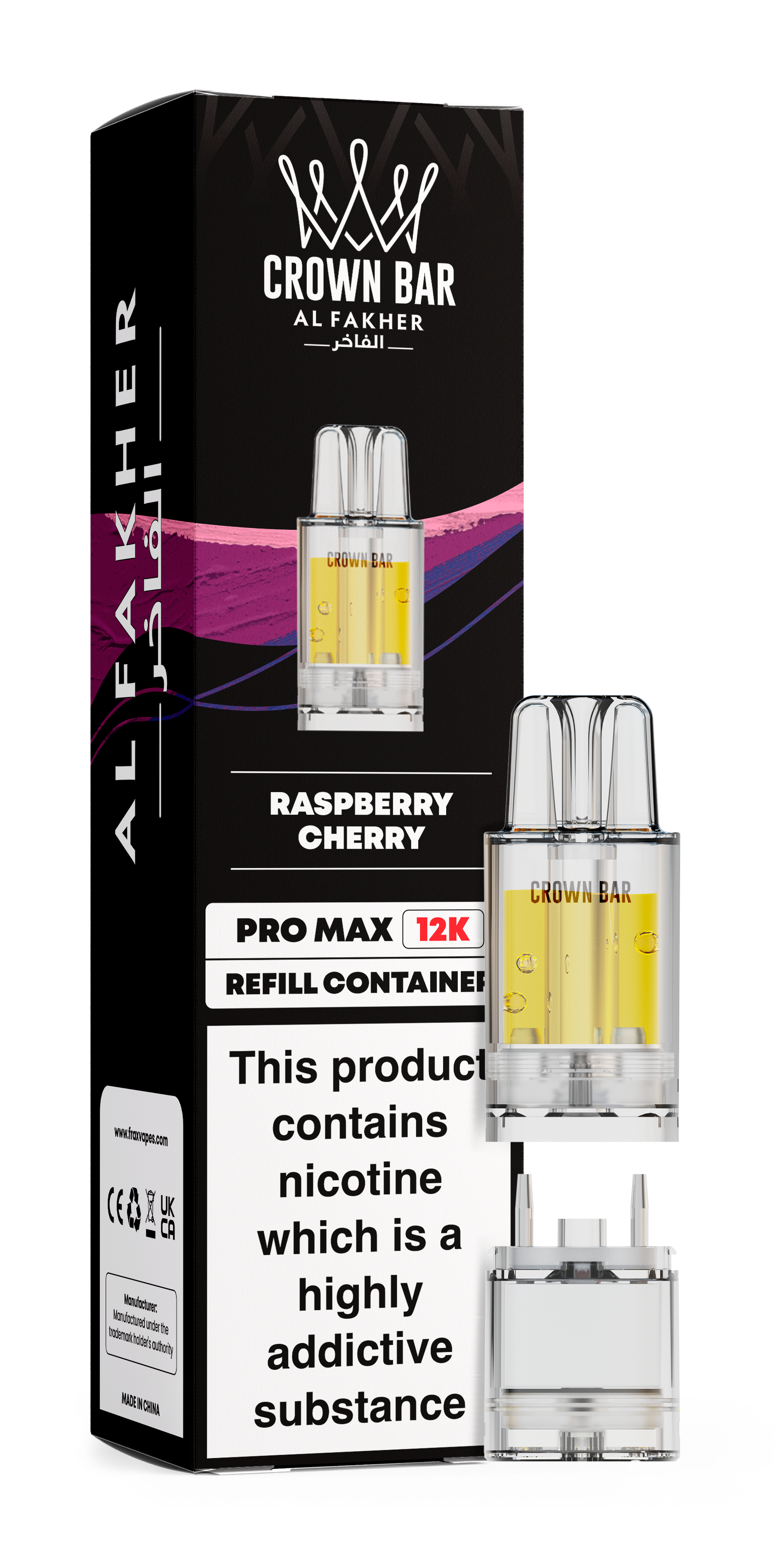 Al Fakher Crown Bar Pro Max 12K Refill Replacement Pod - Starting From £4.40
