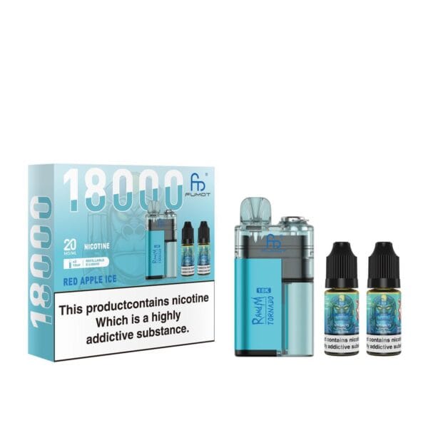 Fumot RandM Tornado 18000, 18k Puffs Prefilled Pod vape kit
