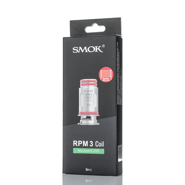SMOK rpm 3 coil 2ml meshed 0.23 ohms 40-80 W