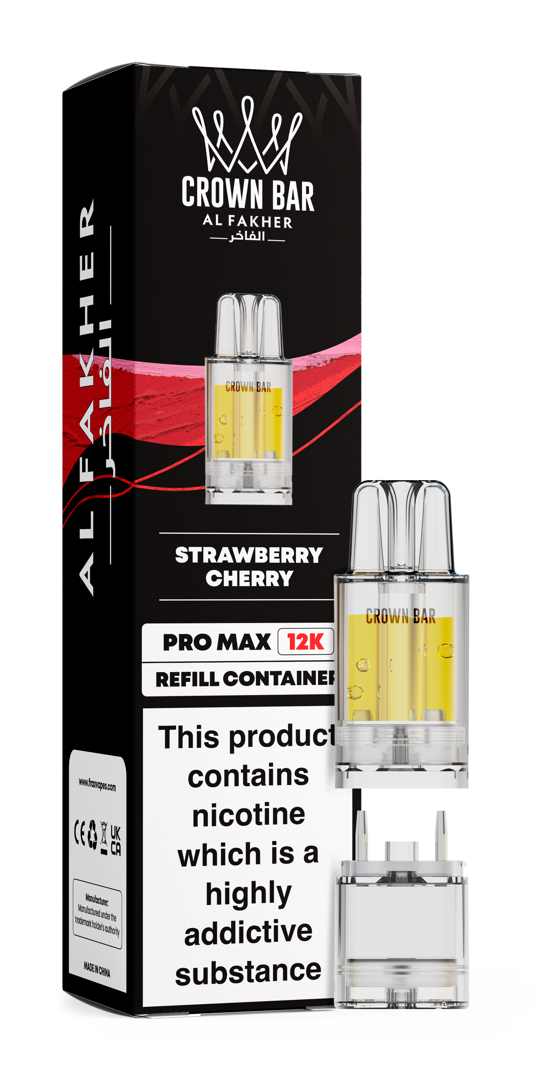Al Fakher Crown Bar Pro Max 12K Refill Replacement Pod - Starting From £4.40