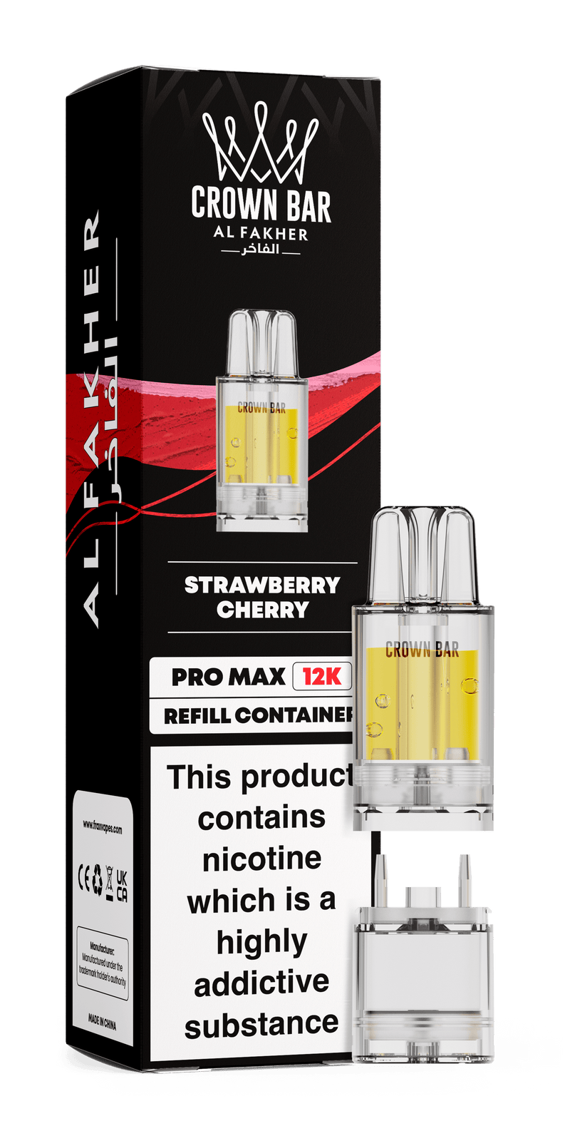 Al Fakher Crown Bar Pro Max 12K Refill Replacement Pod - Starting From £4.40