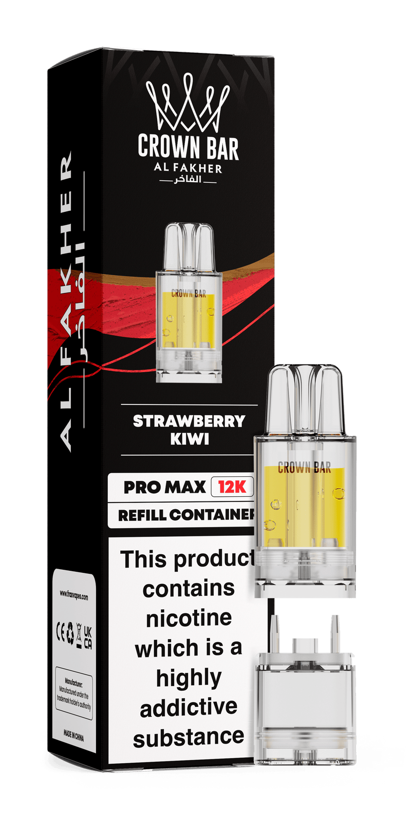 Al Fakher Crown Bar Pro Max 12K Refill Replacement Pod - Starting From £4.40