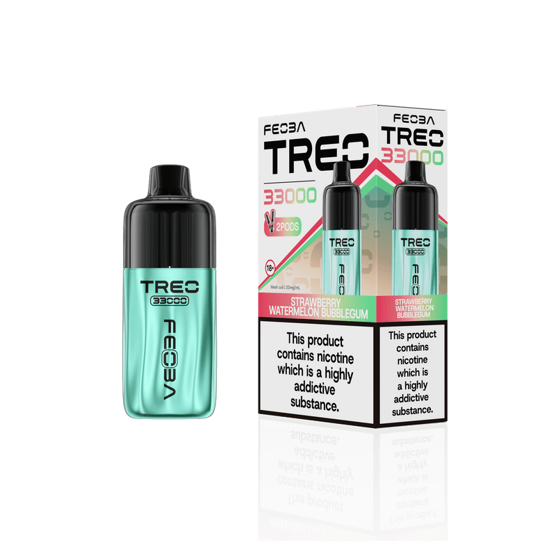 Feoba Treo 33K, 33000 Puffs Prefilled Pod Vape Kit - Starting From £8.99