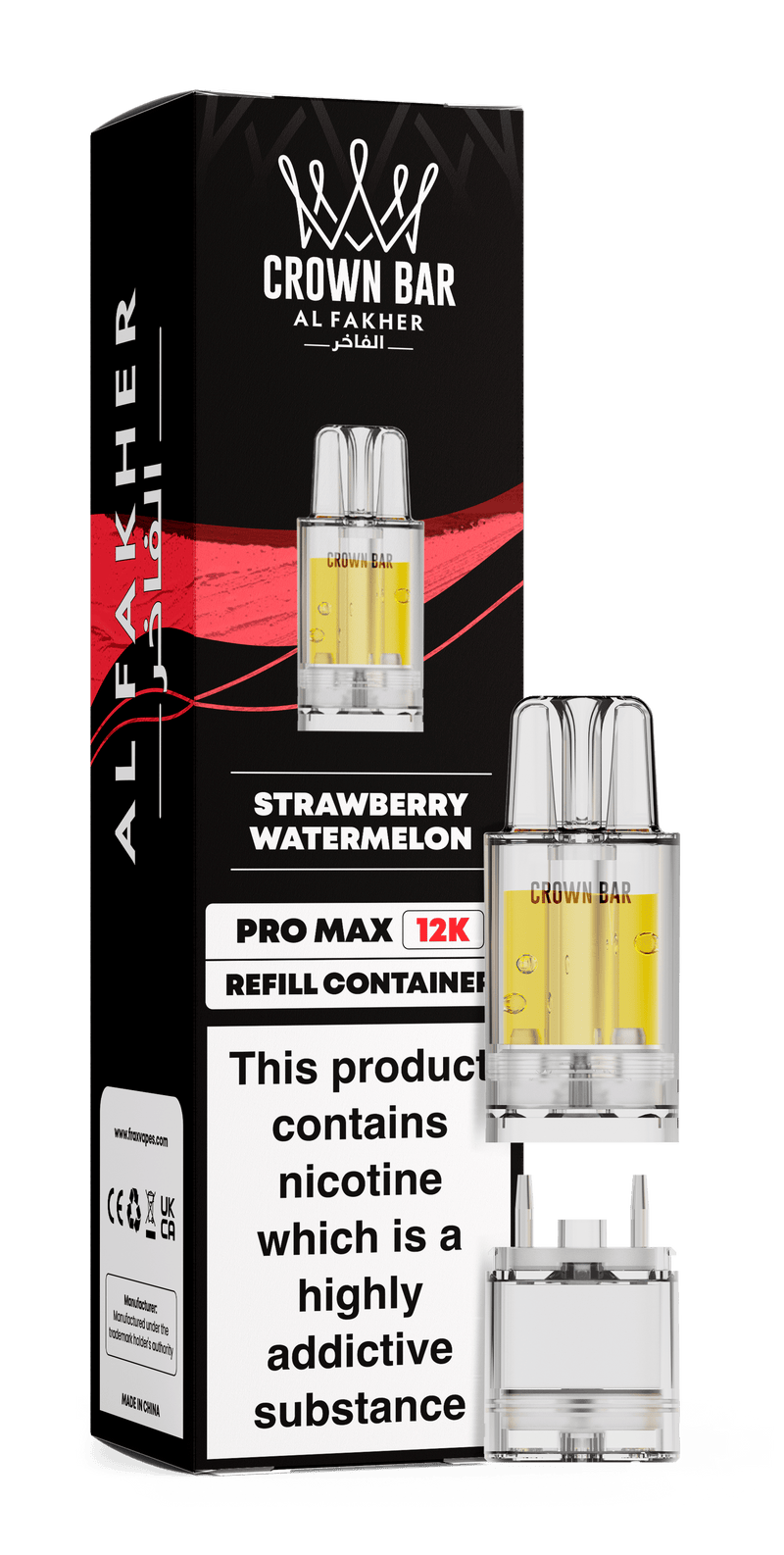 Al Fakher Crown Bar Pro Max 12K Refill Replacement Pod - Starting From £4.40
