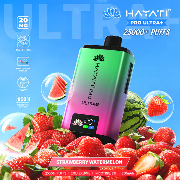 Hayati Pro Ultra Plus 25000 Puffs Prefilled Pod Kit - From £8.99