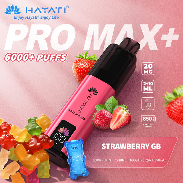 Hayati Pro Max Plus 6k Prefilled Pod kit - Starting From £6.79