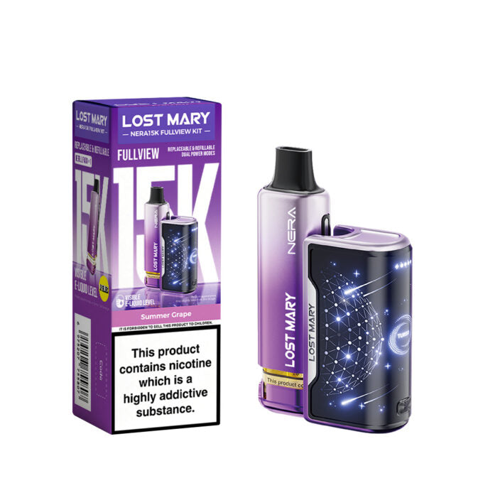 Lost Mary Nera 15k Full View Kit