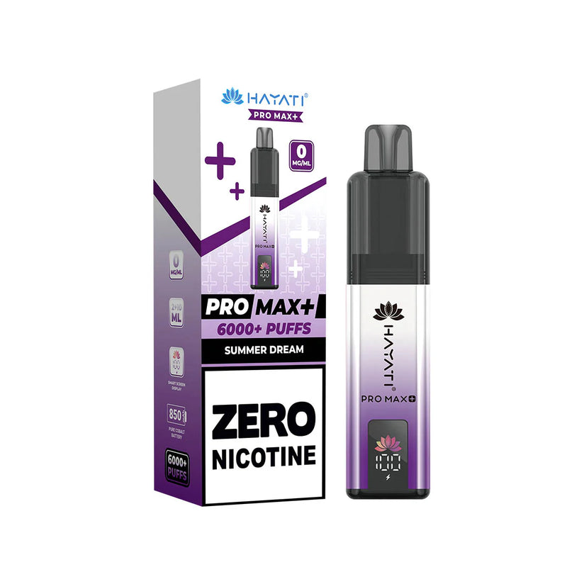 HAYATI PROMAX 6000 PLUS KIT 0MG (ZERO NICOTINE)