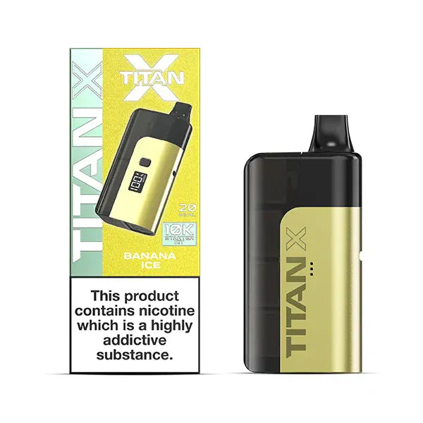 Titan X 10K, 10000 Puffs Prefilled Pod Kit - Starting From £10.50