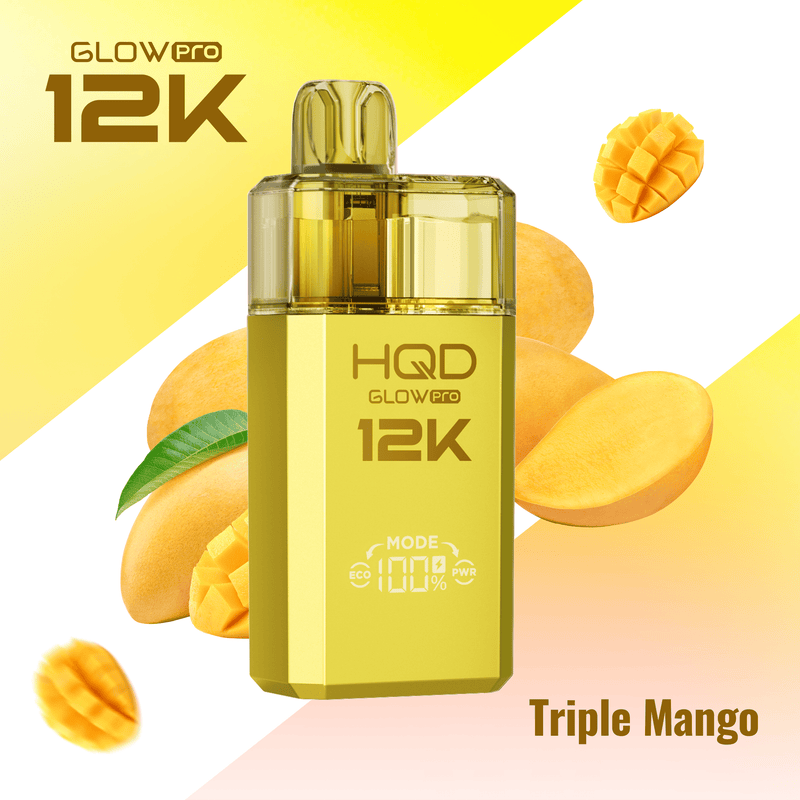 HQD Glow Pro 12k Prefilled Pod kit - From £8.49