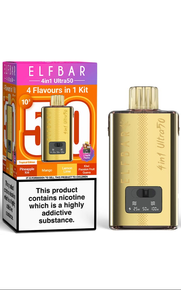 Elf bar 4 in 1 ultra 50 Prefilled Pod kit