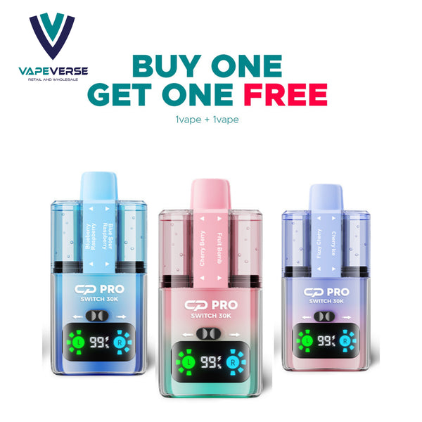 CP Pro Switch 30K Puff Prefilled Pod Kit - Buy1 Get1 Free