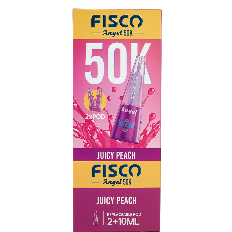 Fisco Angel 50K, 50000 Puffs Prefilled Pod Kit - Starting From £11.00