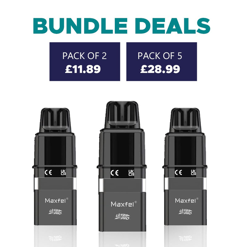 Maxfel ULTRA 35k refill/Replacement Pods - From £5.80