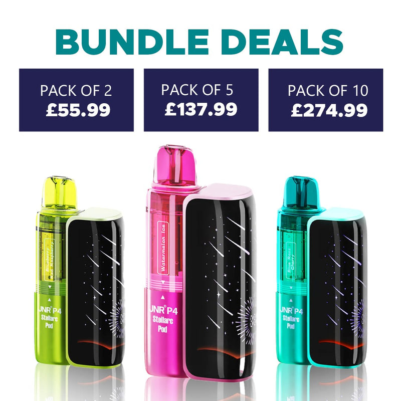JNR P4 Stellarc 100k Prefilled Pod Kit - From £27.50