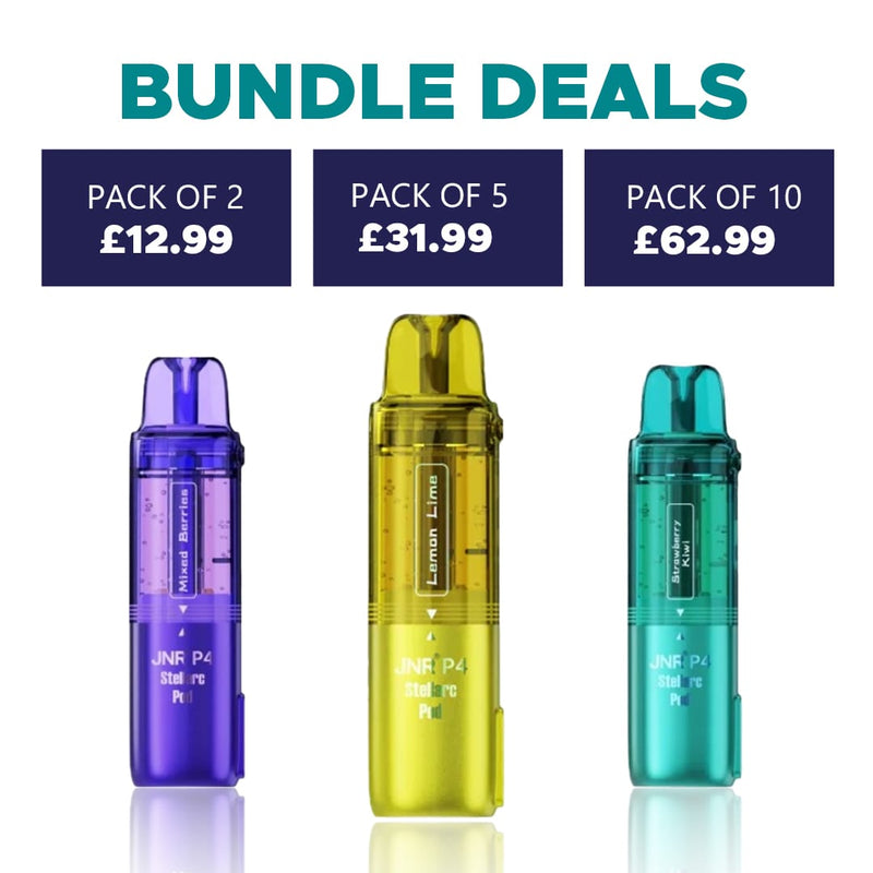 JNR P4 Stellarc Prefilled Refill Pod - Starting From £6.30