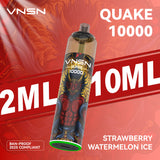 VNSN Quake 10k, 10,000 Puffs Prefilled Vape Kit - Starting From £8.99