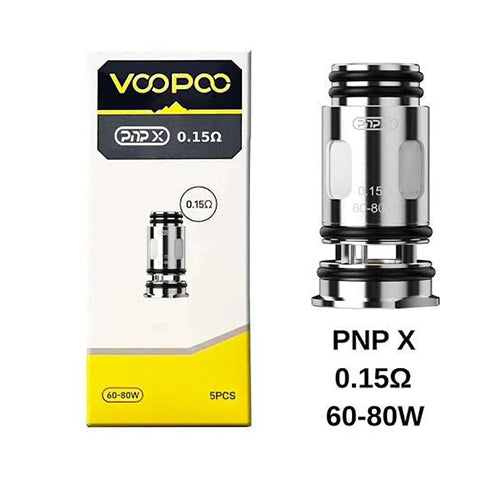VooPoo PnP x 0.15 ohms  max 80W