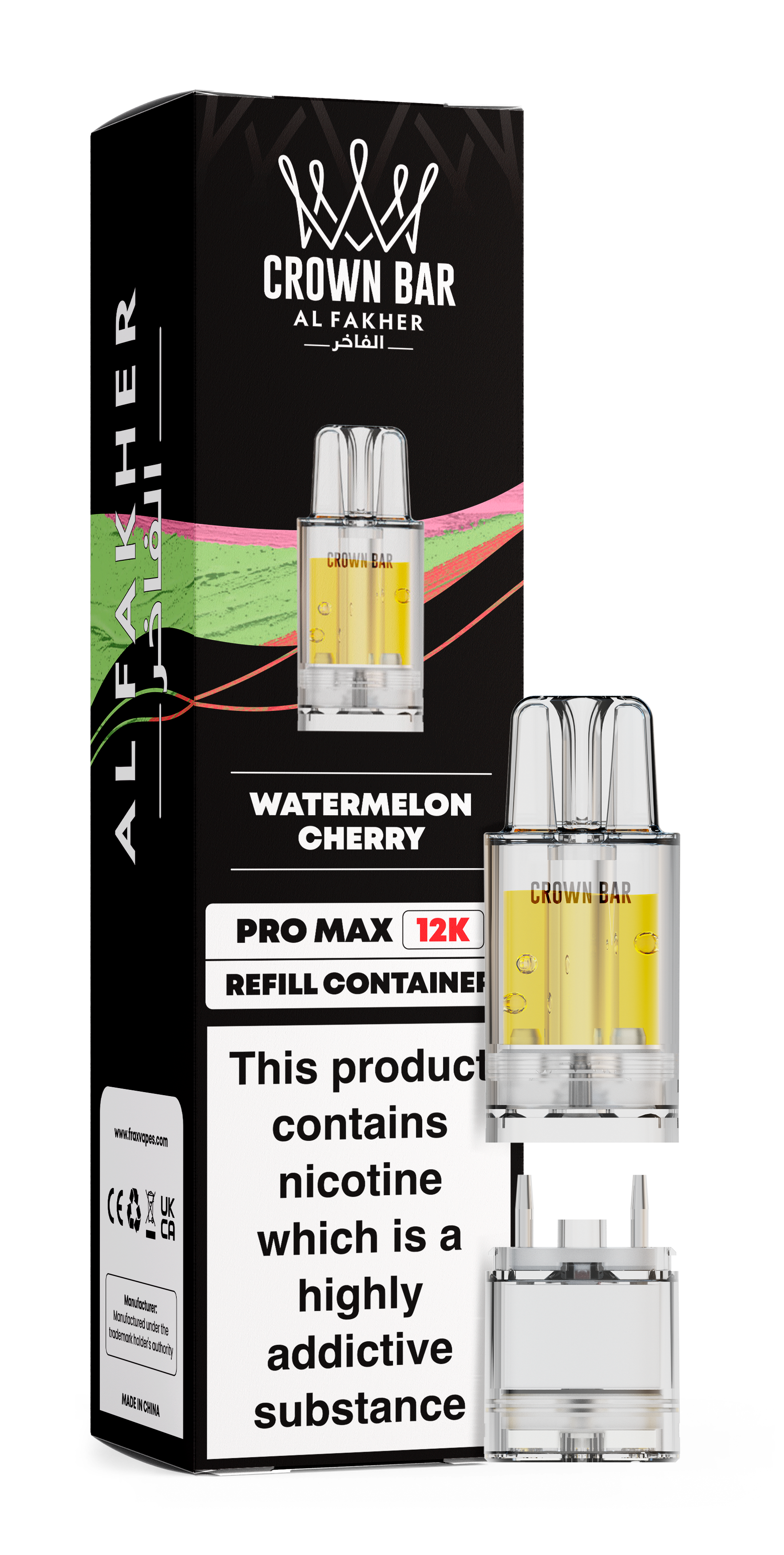 Al Fakher Crown Bar Pro Max 12K Refill Replacement Pod - Starting From £4.40