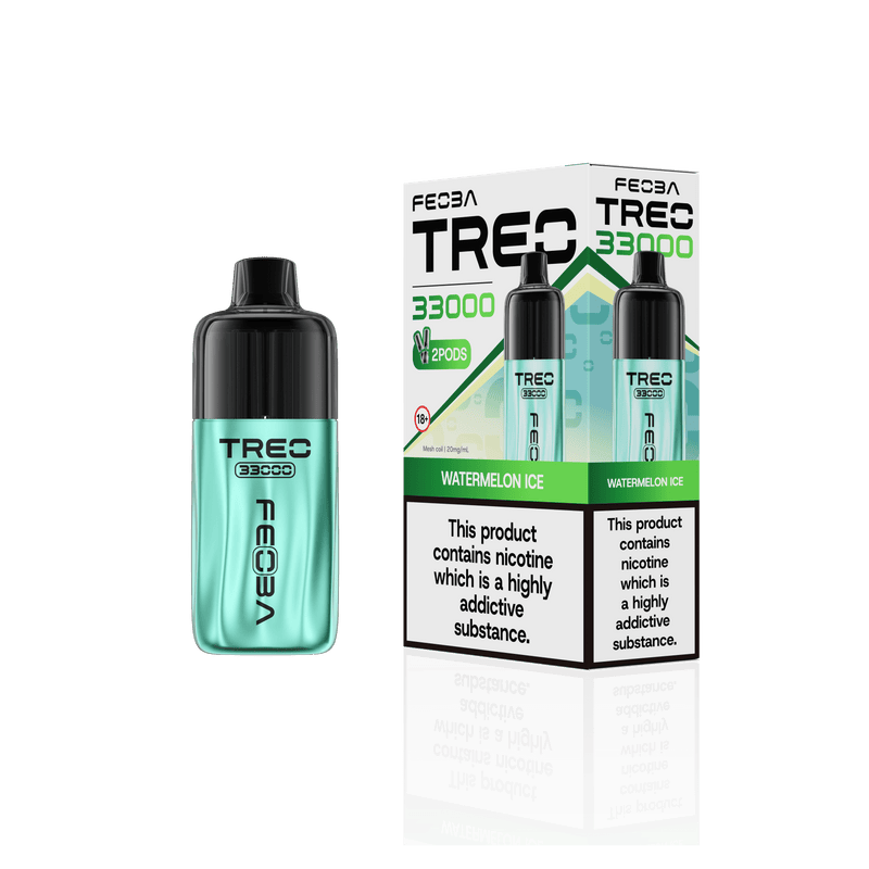 Feoba Treo 33K, 33000 Puffs Prefilled Pod Vape Kit - Starting From £8.99