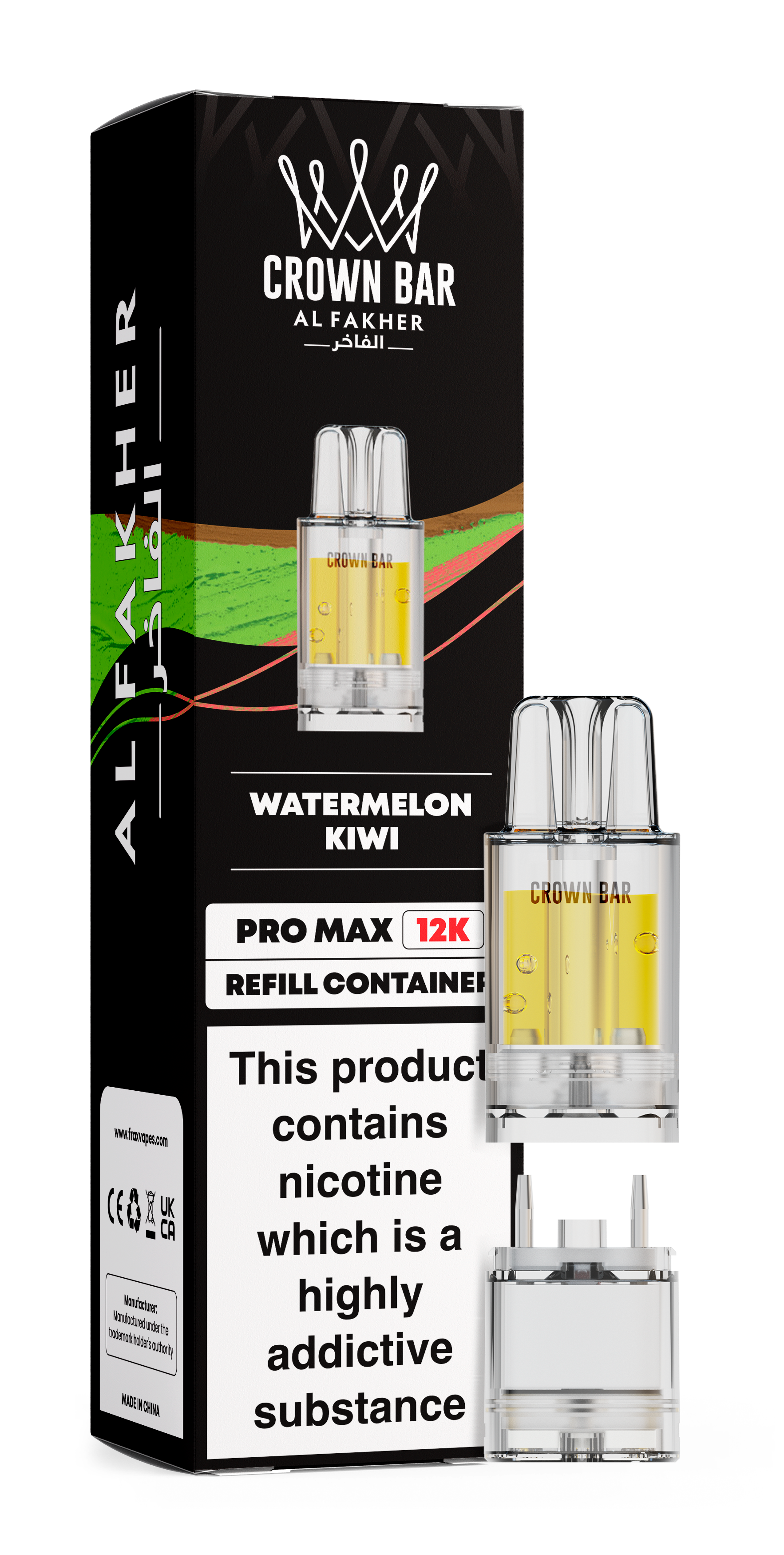 Al Fakher Crown Bar Pro Max 12K Refill Replacement Pod - Starting From £4.40