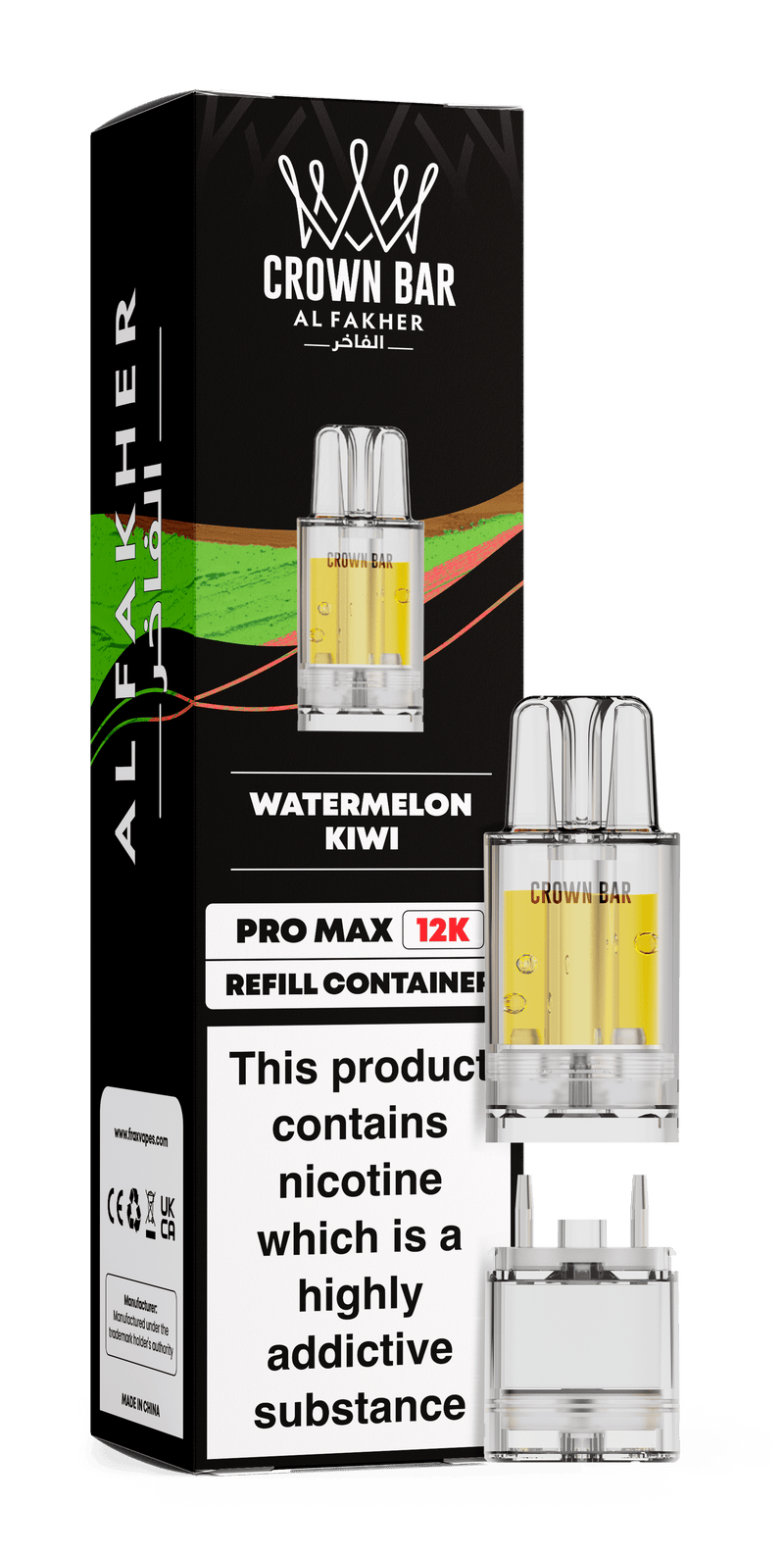 Al Fakher Crown Bar Pro Max 12K Refill Replacement Pod - Starting From £4.40