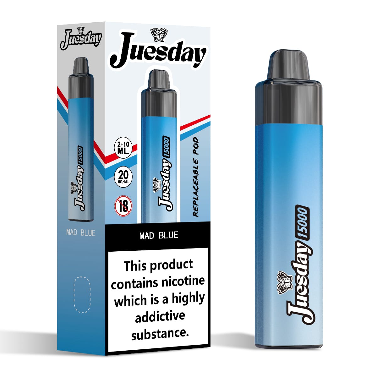Juesday 15000 Puffs Prefilled Pod Vape Kit - £8.99 Only
