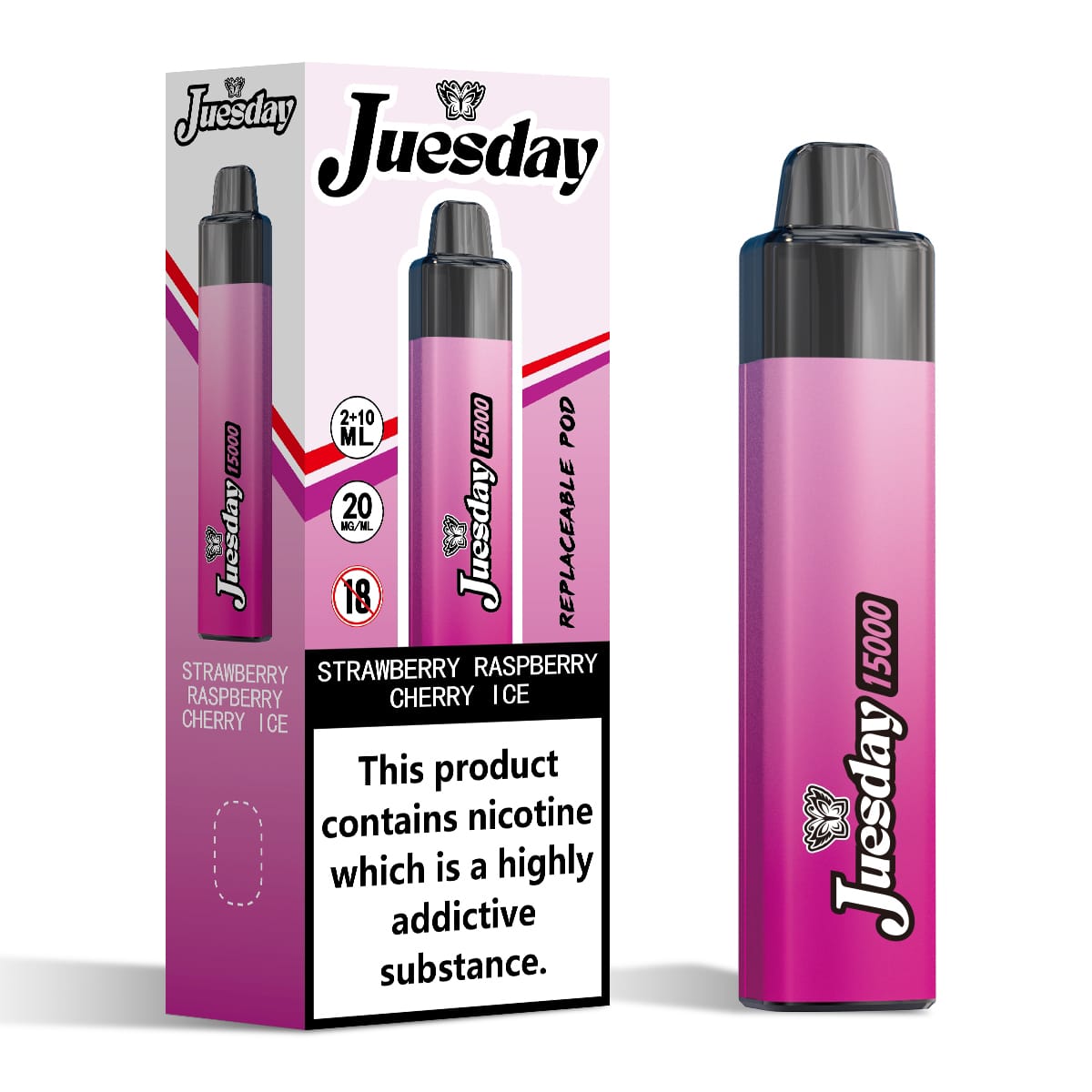 Juesday 15000 Puffs Prefilled Pod Vape Kit - £8.99 Only
