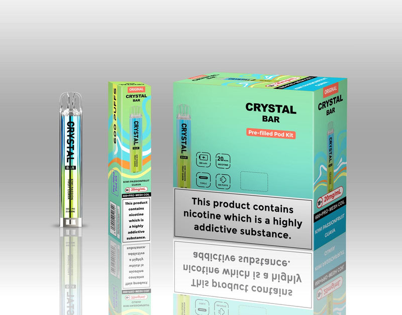Crystal Bar 600 Puffs Refill