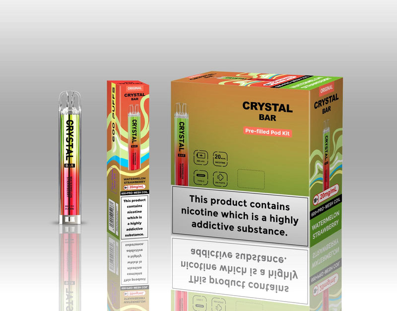 Crystal Bar 600 Puffs Refill Pod - From £3.99