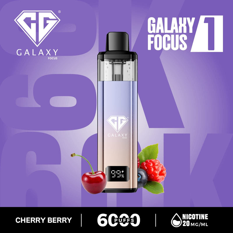 Galaxy Focus 1 ,6k Puffs prefilled pod kit - From £5.99