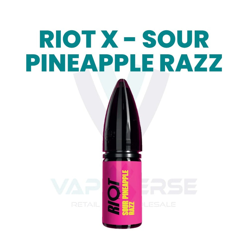 Riot X liquid - Sour Pineapple Razz