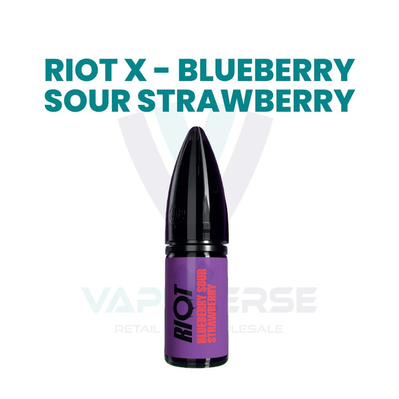 Riot X liquid - Blueberry Sour Strawberry