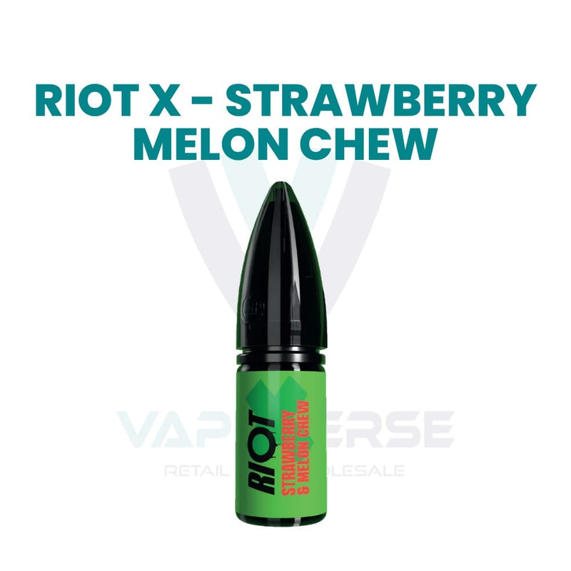 Riot X liquid - Strawberry & Melon Chew