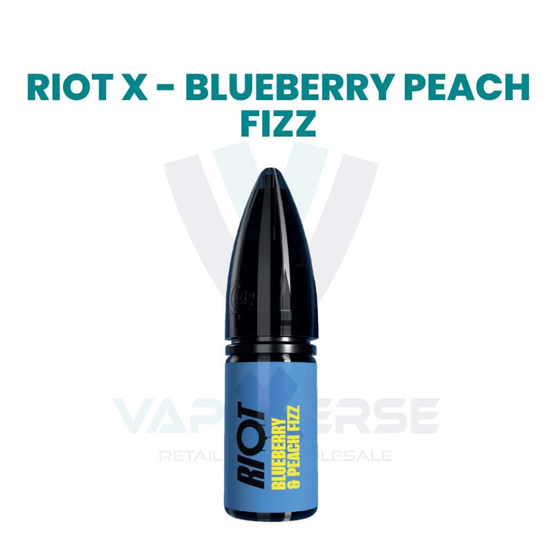 Riot X liquid - Blueberry & Peach Fizz