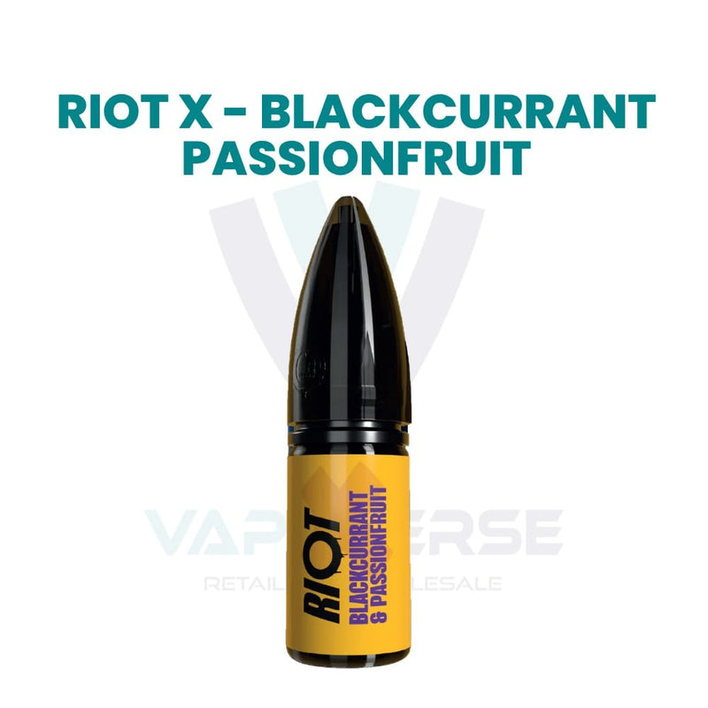 Riot X liquid - Blackcurrant & Passionfruit