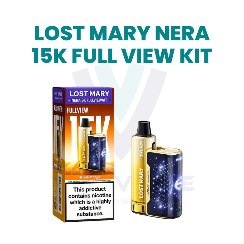 Lost Mary Nera 15k Full View Kit