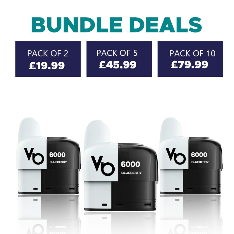 Vape bars Diamond 6000 Refill pack - Starting From £8.00