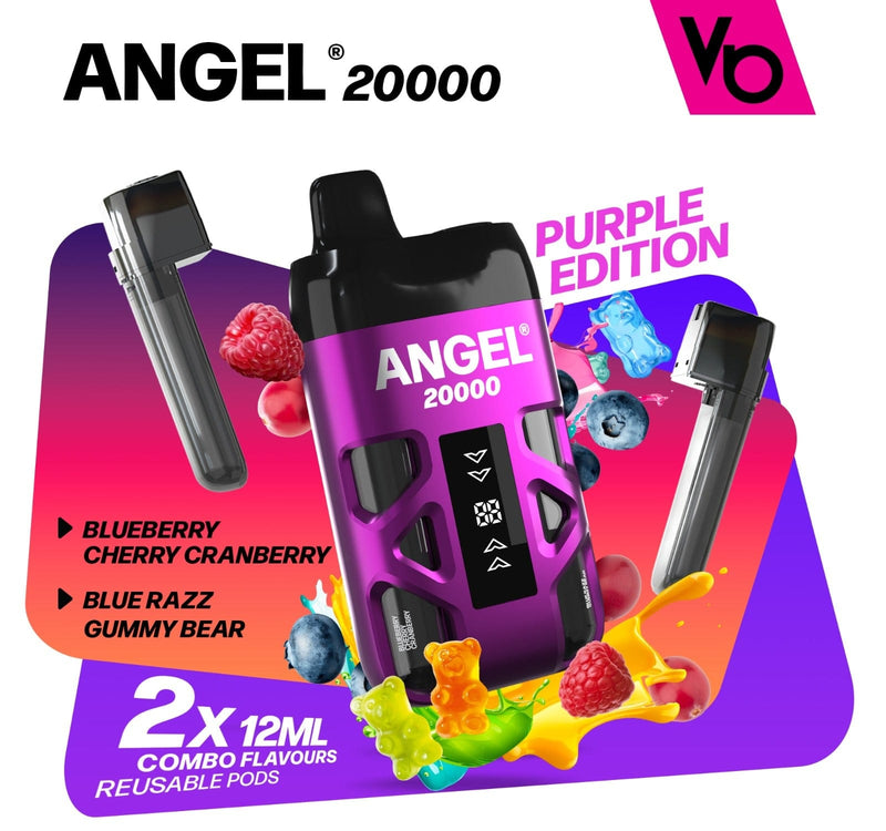 Vapes Bars Angel 20k, 20000 Puffs Prefilled Pod Kit - Starting From £10.00