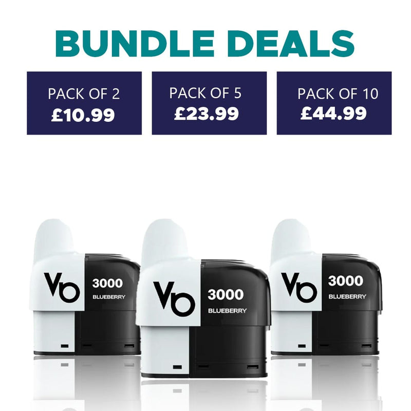 Vape Bars Diamond 3000 Refill Pack – 3000 Puffs - Starting From £4.50