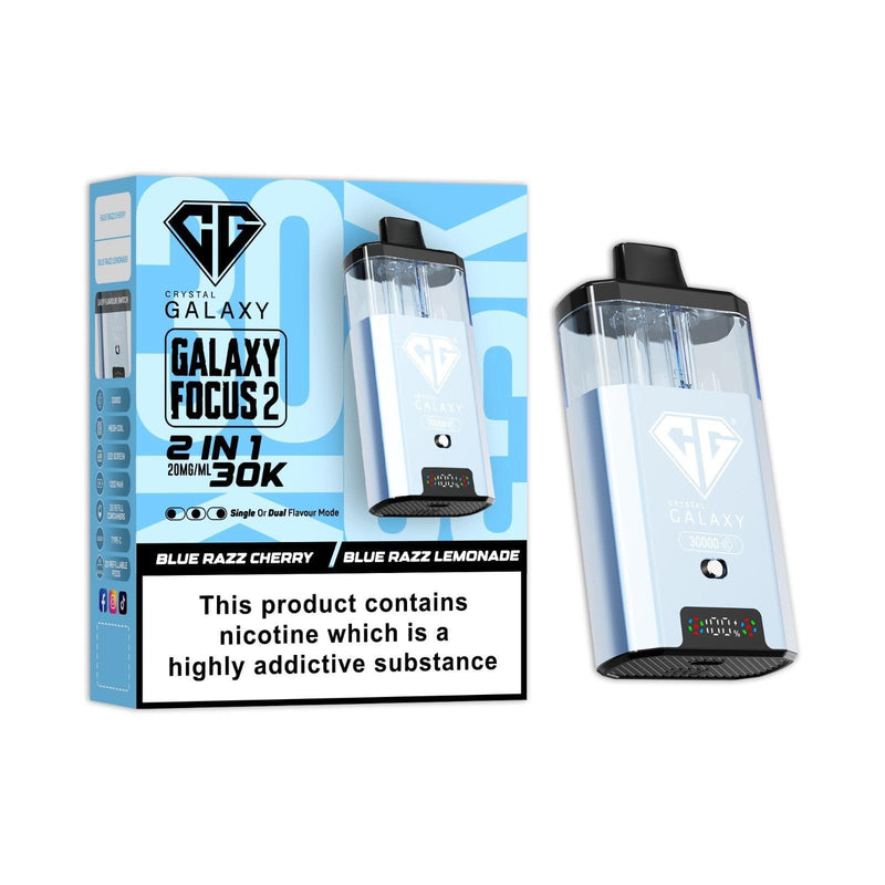 Crystal Galaxy 30k Focus 2 Prefilled Vape Kit - From £10.70