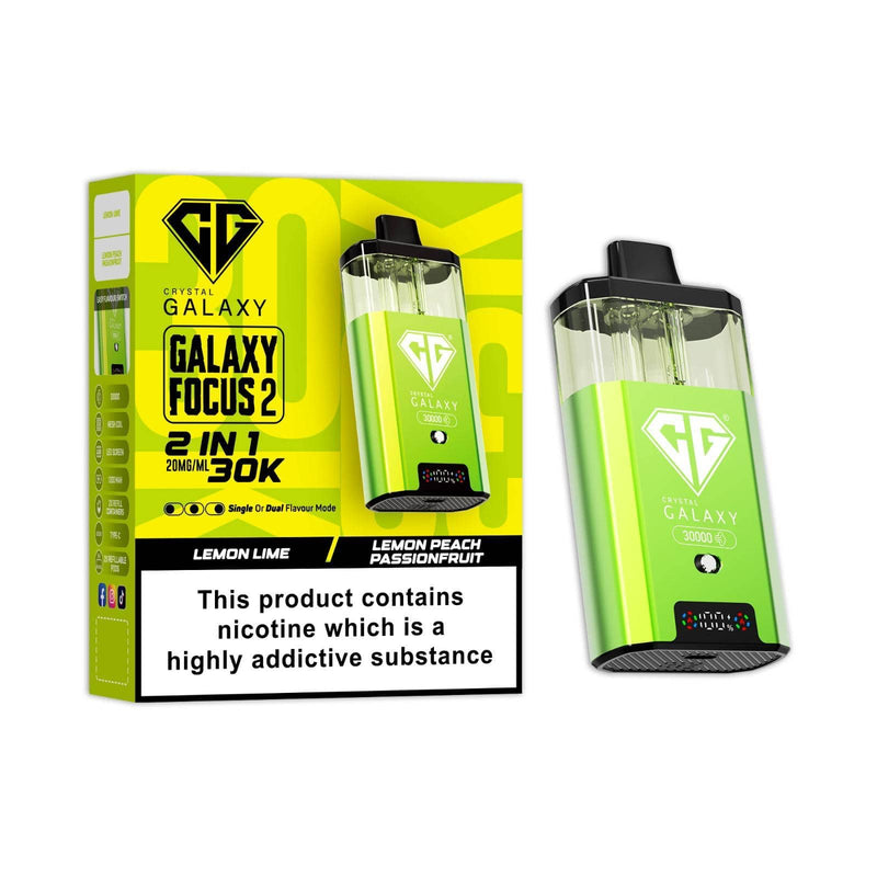 Crystal Galaxy 30k Focus 2 Prefilled Vape Kit - From £10.70