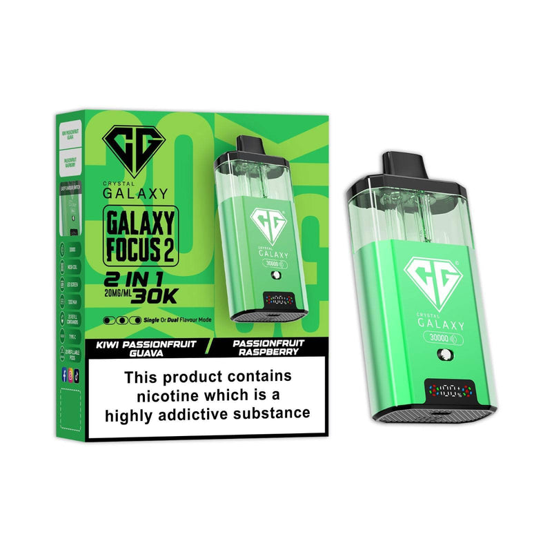 Crystal Galaxy 30k Focus 2 Prefilled Vape Kit - From £10.70